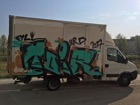 Eliminación graffiti de vehículos